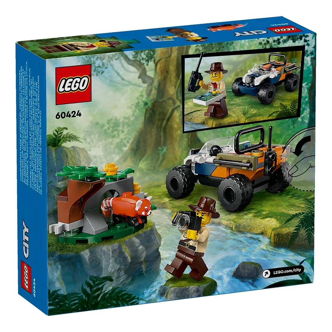 Lego 樂高 City 城市 60424 叢林探險家沙灘車喜馬拉雅小貓熊任務