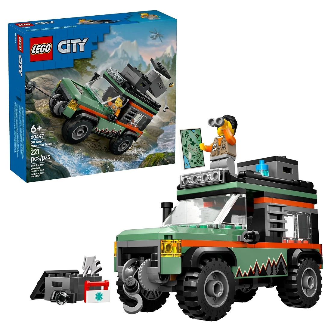 Lego 樂高 City 城市 60447 山地四驅越野車