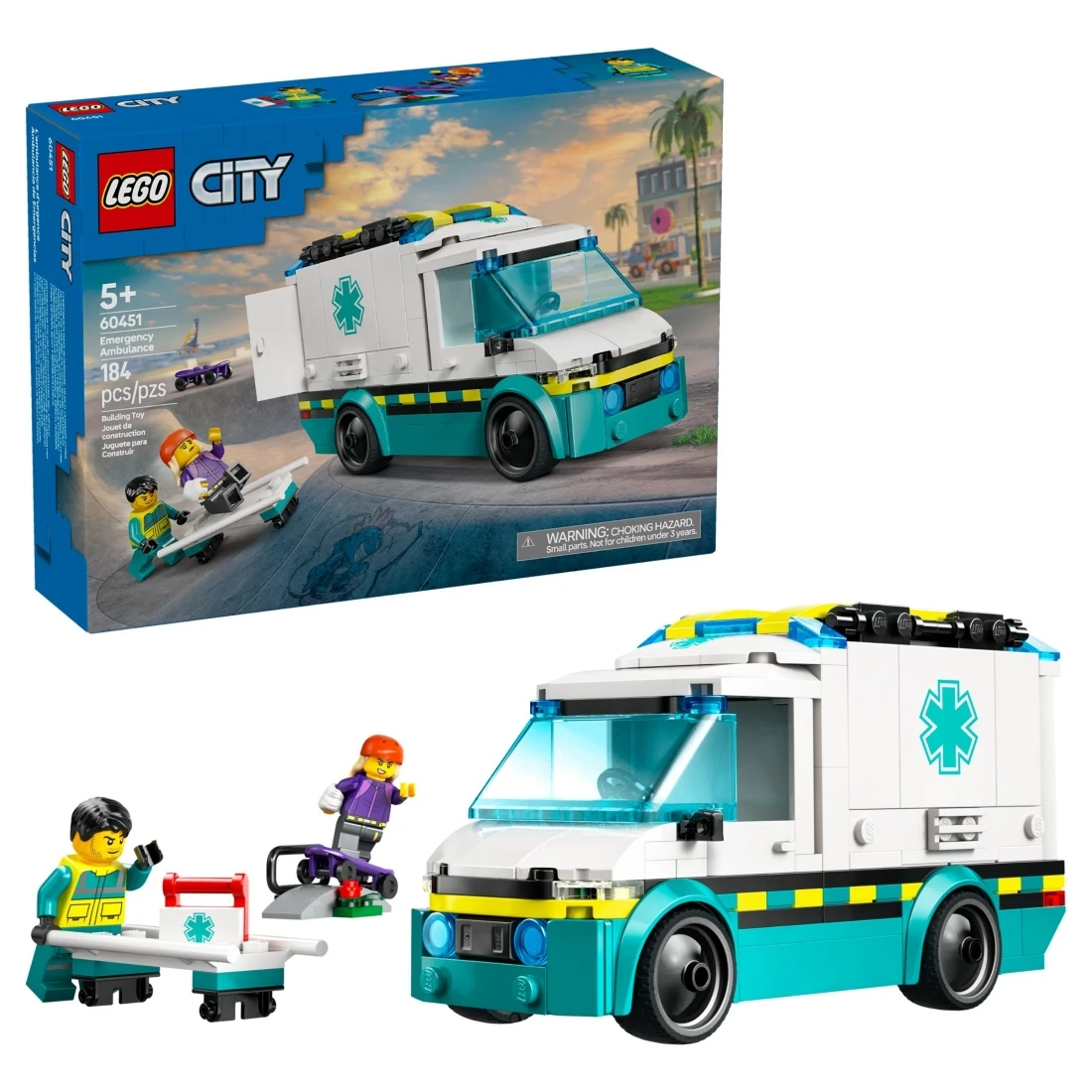 Lego 樂高 City 城市 60451 緊急救護車