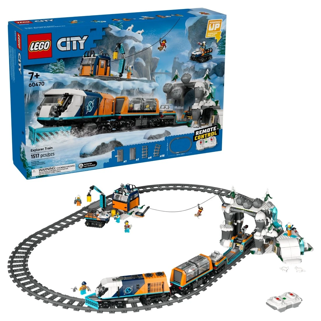 Lego 樂高 City 城市 60470 探險家的北極特快車