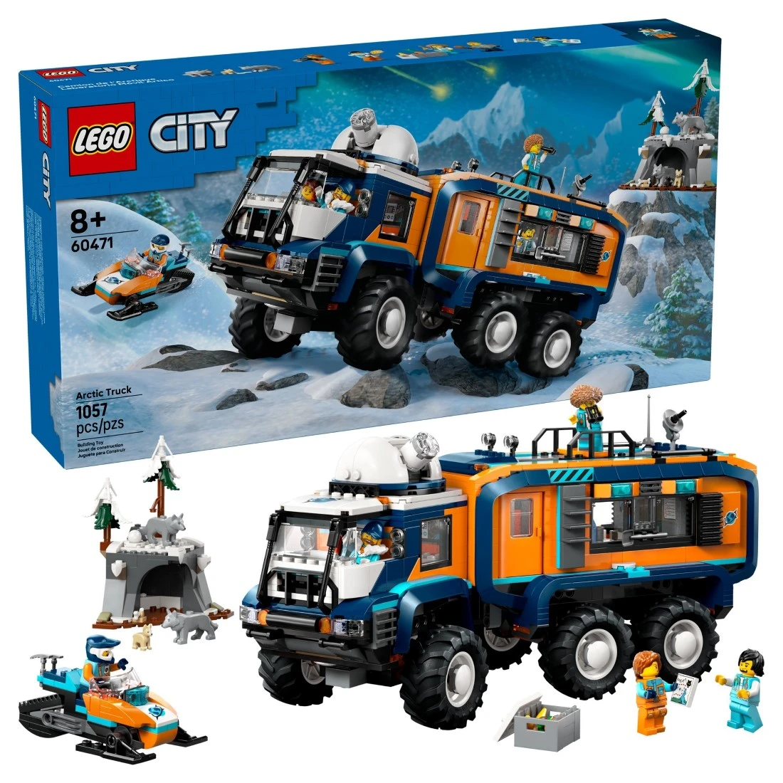 Lego 樂高 City 城市 60471 北極探險家科學實驗室卡車