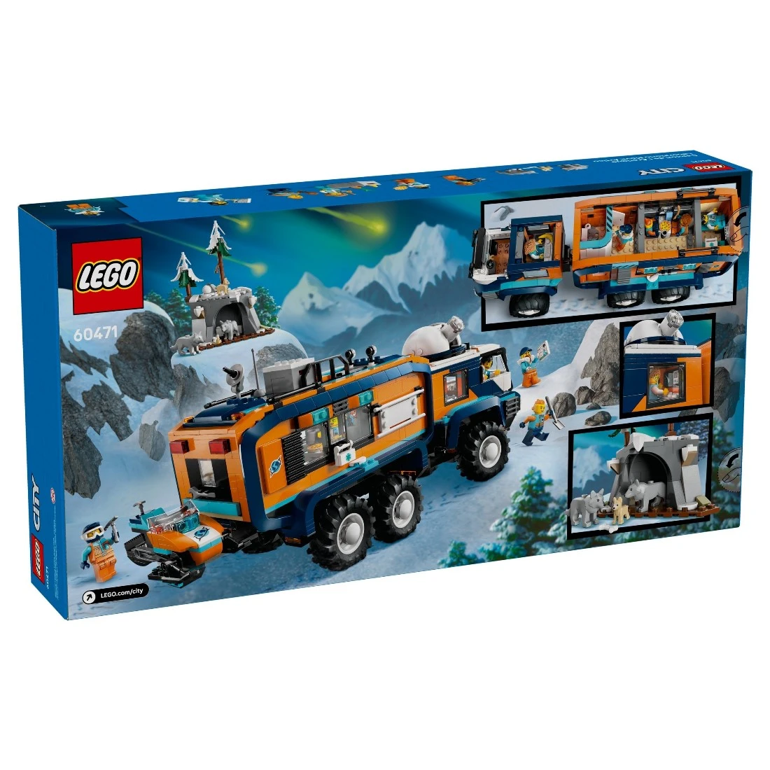 Lego 樂高 City 城市 60471 北極探險家科學實驗室卡車