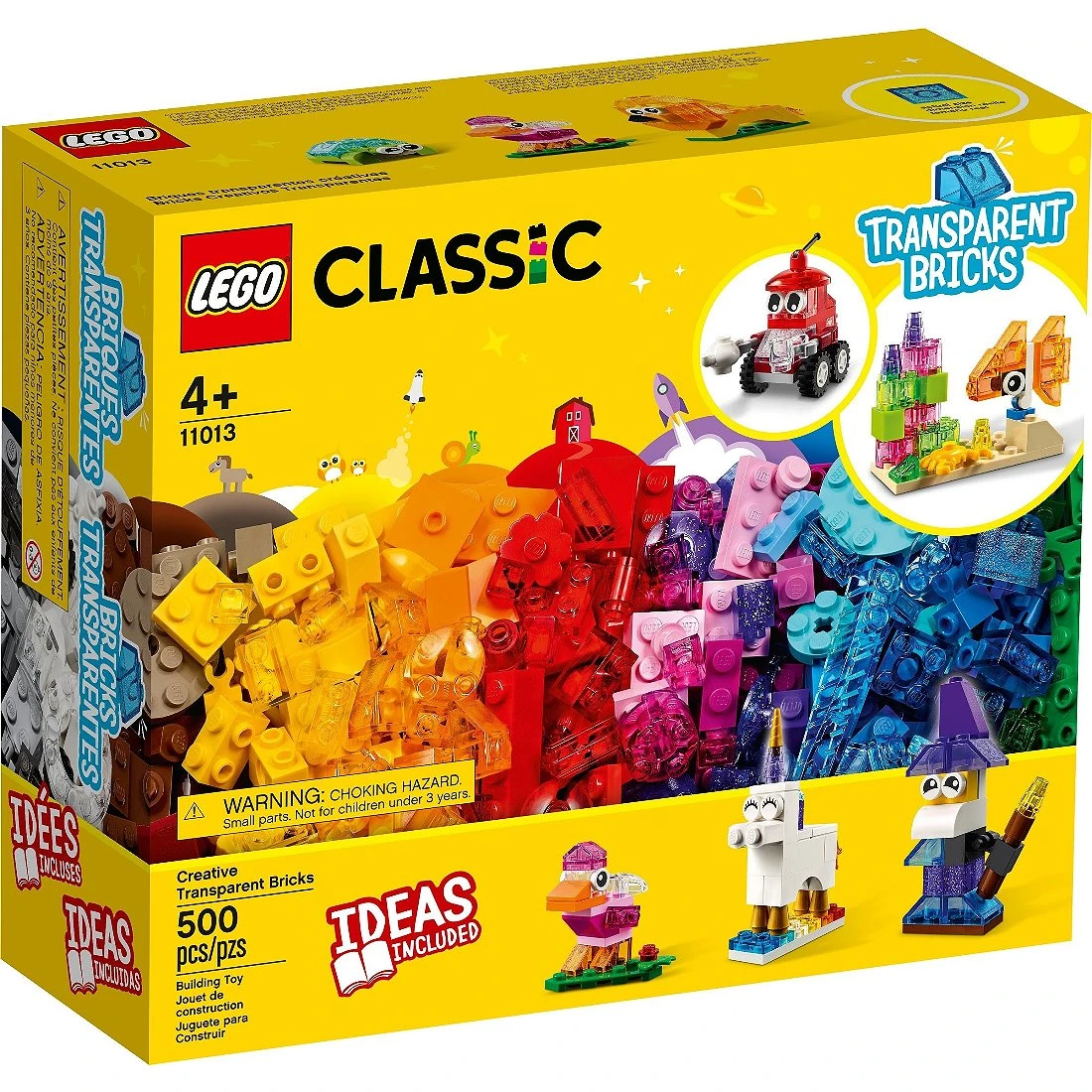 Lego 樂高 Classic 經典 11013 創意透明顆粒