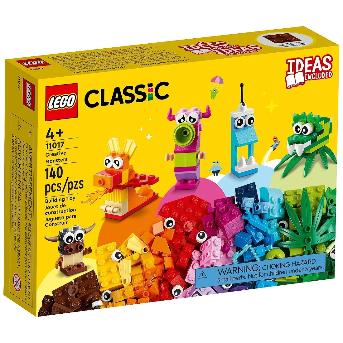 Lego 樂高 Classic 經典 11017 創意怪獸套組