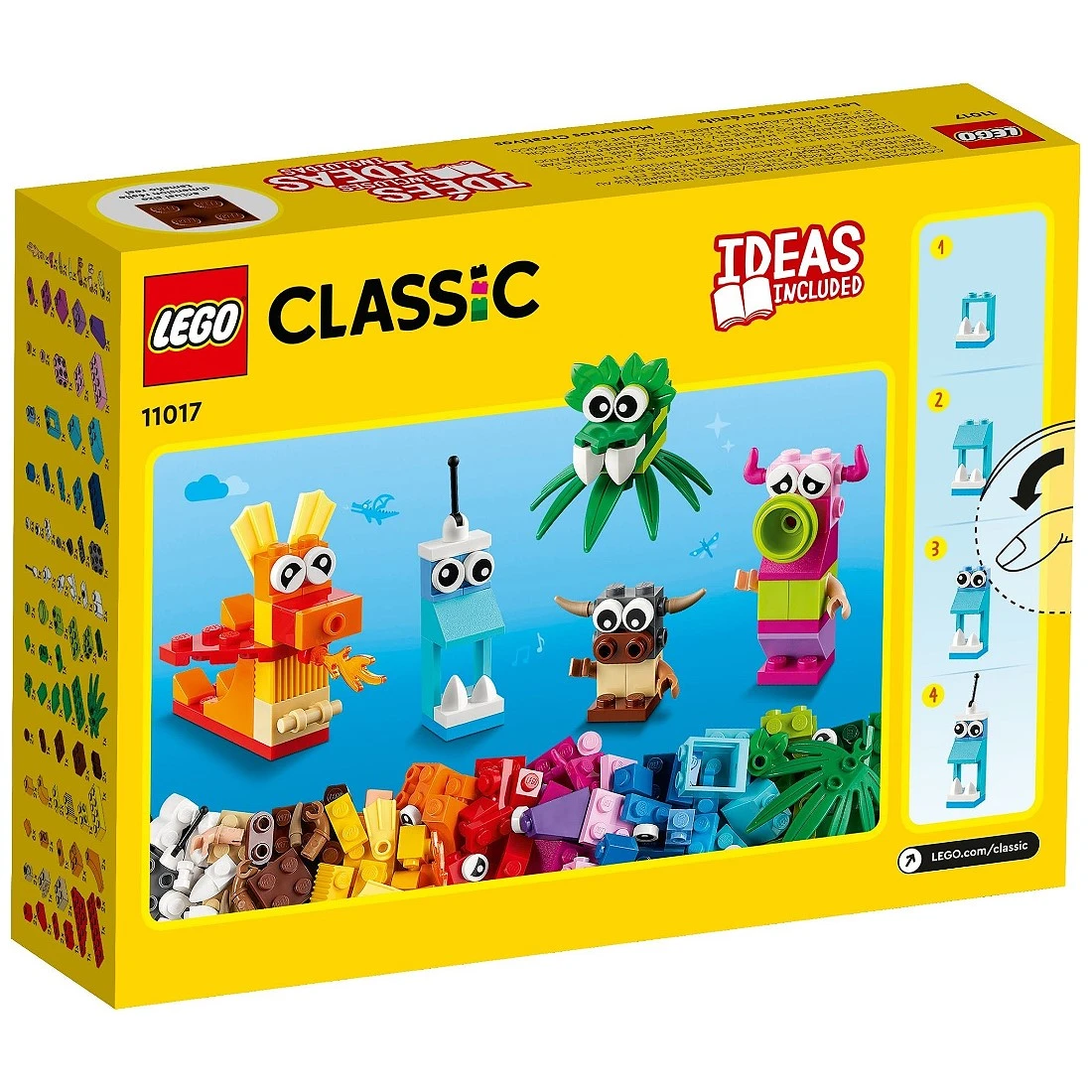 Lego 樂高 Classic 經典 11017 創意怪獸套組