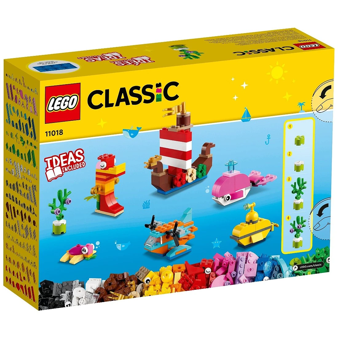 Lego 樂高 Classic 經典 11018 創意海洋套組