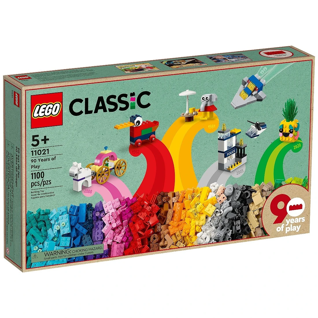 Lego 樂高 Classic 經典 11021 90年的玩樂