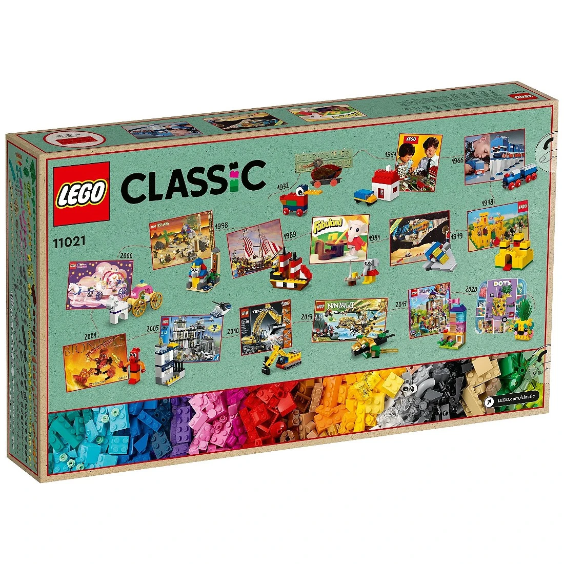 Lego 樂高 Classic 經典 11021 90年的玩樂