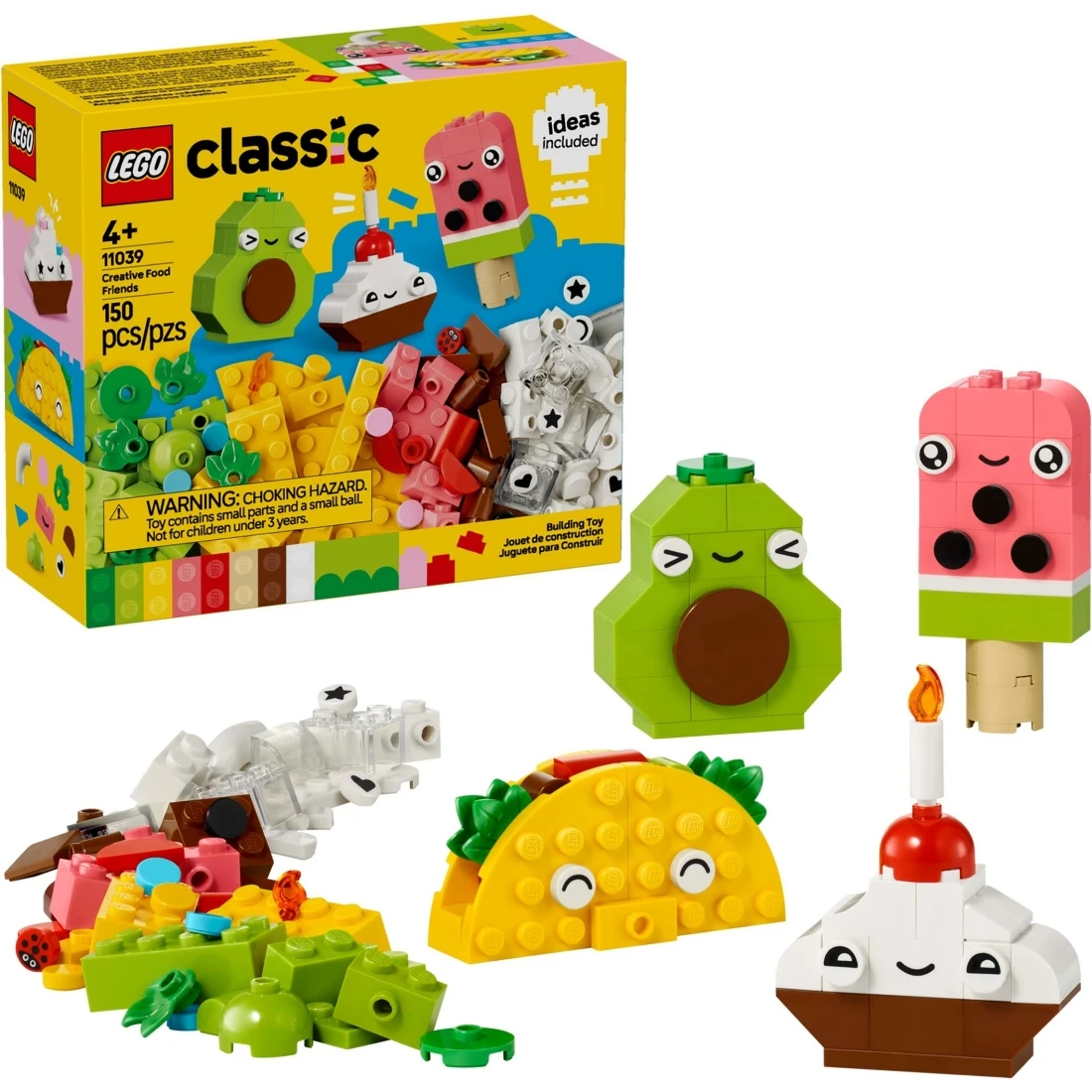 Lego 樂高 Classic 經典 11039 創意美食好朋友套裝