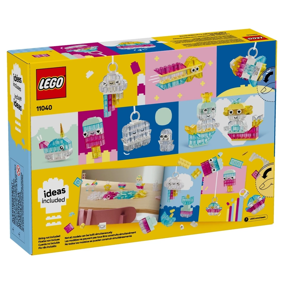Lego 樂高 Classic 經典 11040 神奇透明百寶盒