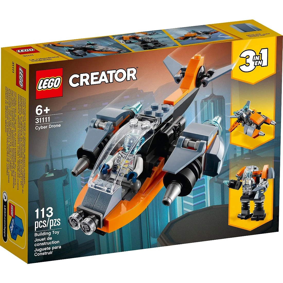 Lego 樂高 Creator 創意大師 31111 電子無人機