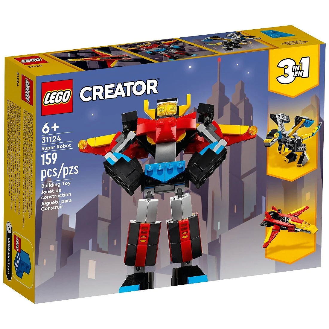 Lego 樂高 Creator 創意大師 31124 超級機器人