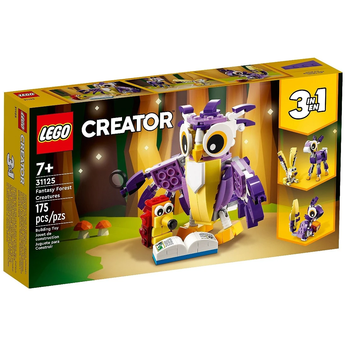 特價 Lego 樂高 Creator 創意大師 31125 奇幻森林動物 