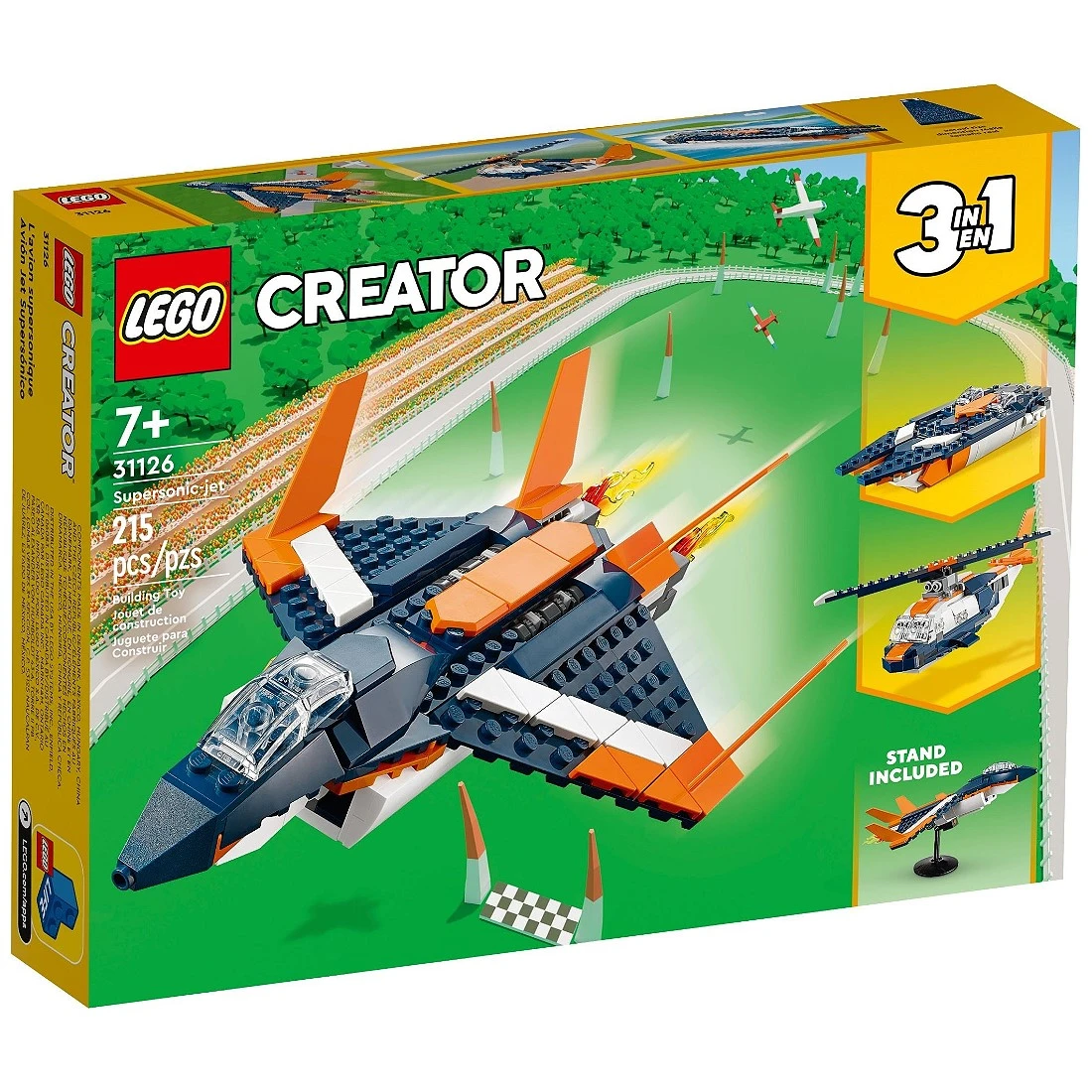 Lego 樂高 Creator 創意大師 31126 超音速噴射機
