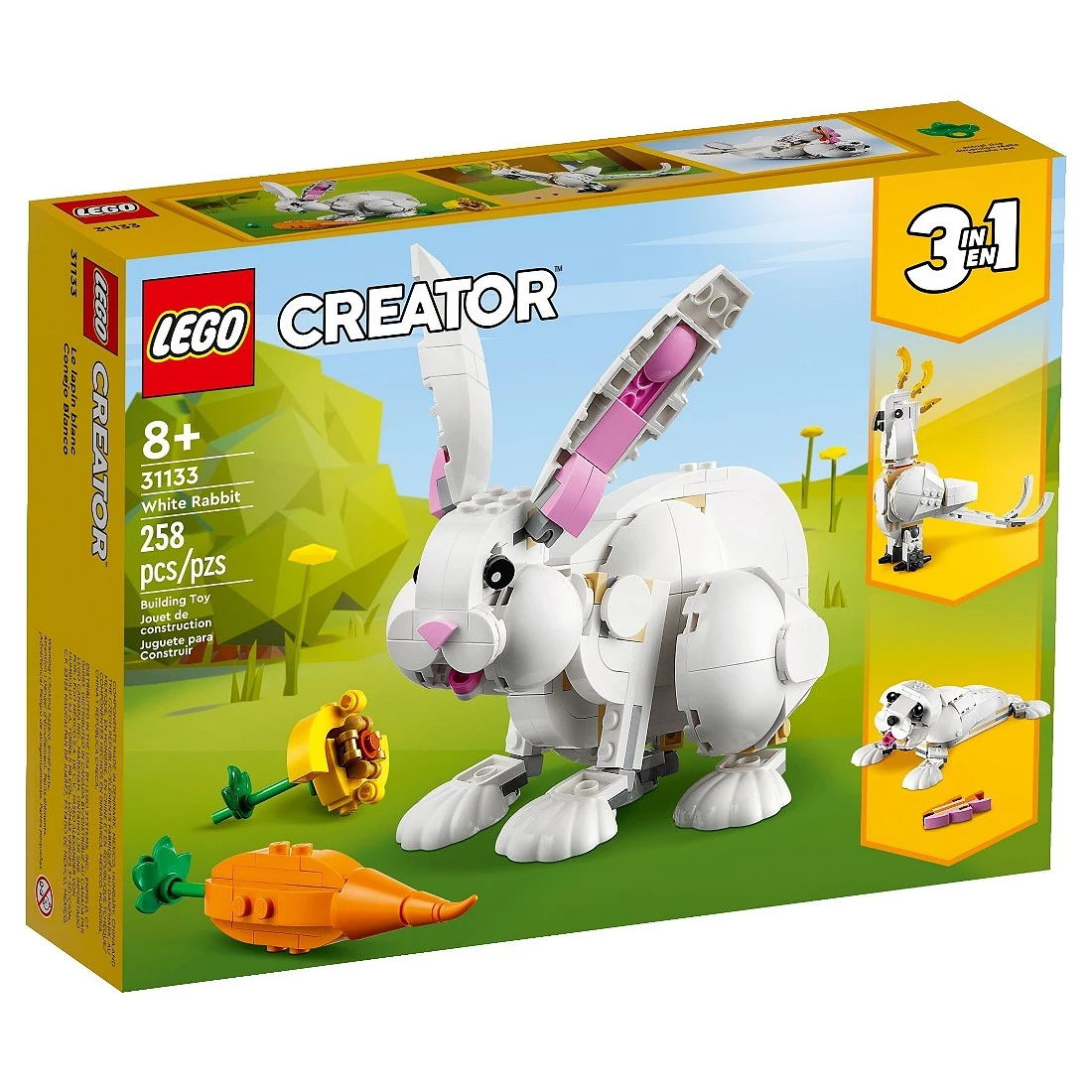 Lego 樂高 Creator 創意大師 31133 白兔