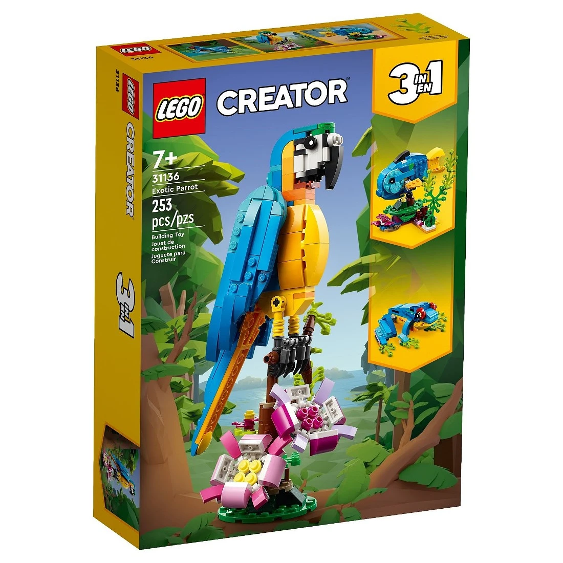 Lego 樂高 Creator 創意大師 31136 異國鸚鵡
