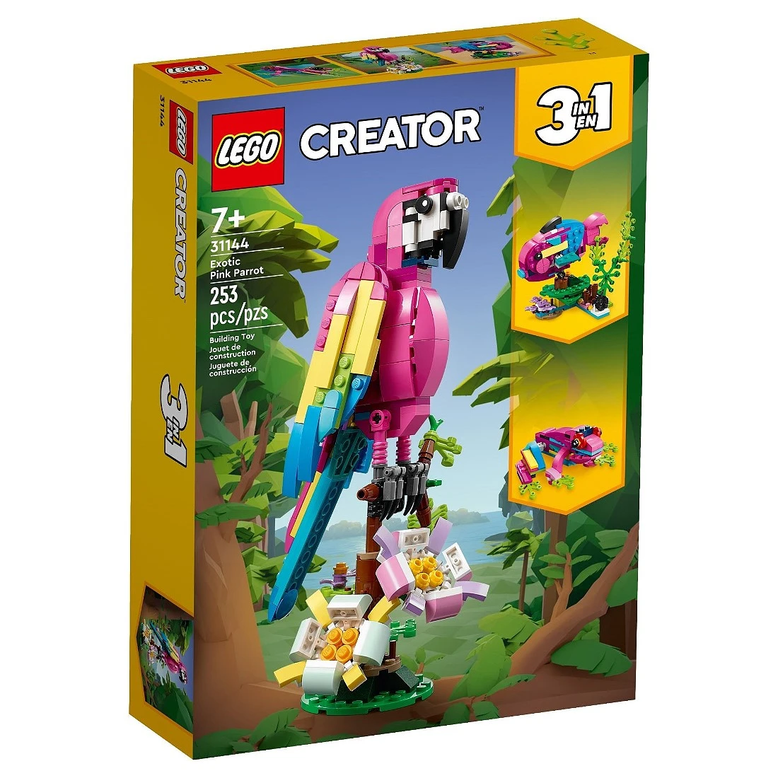 Lego 樂高 Creator 創意大師 31144 異國粉紅鸚鵡