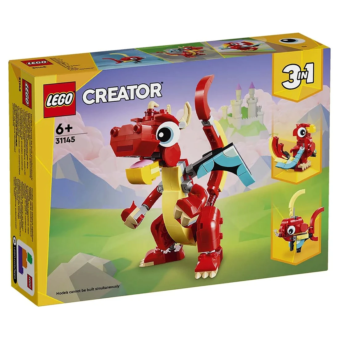 Lego 樂高 Creator 創意大師 31145 紅龍
