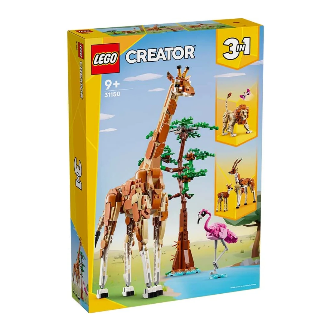 Lego 樂高 Creator 創意大師 31150 野生動物園動物