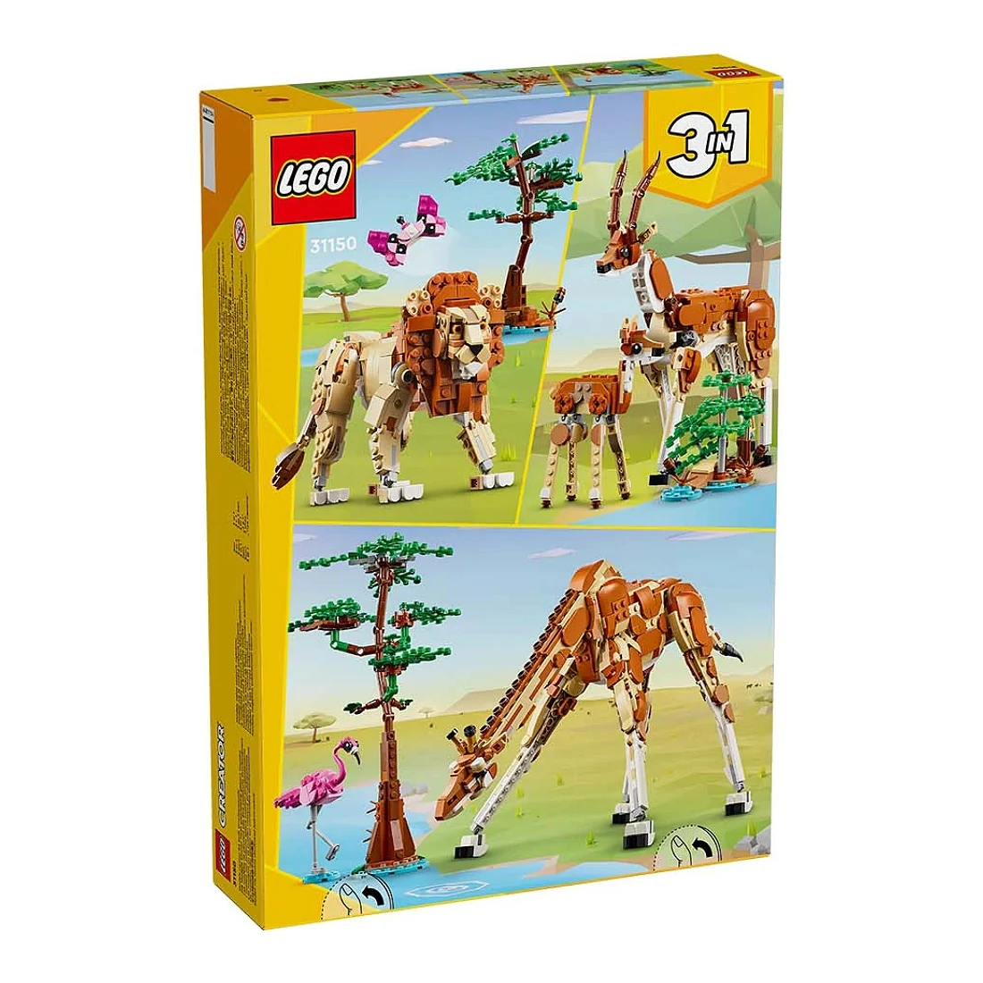 Lego 樂高 Creator 創意大師 31150 野生動物園動物