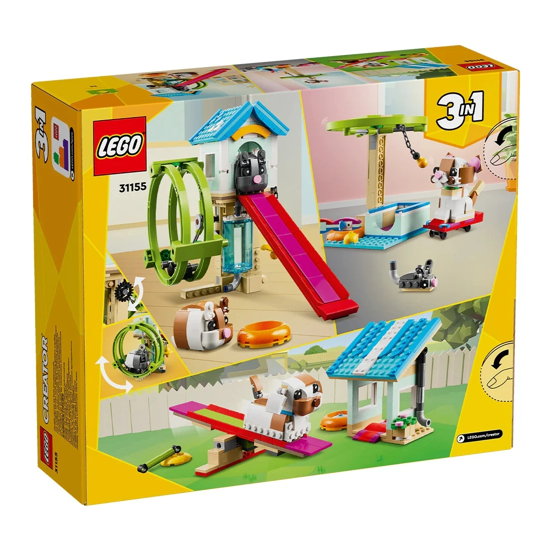 Lego 樂高 Creator 創意大師 31155 倉鼠滾輪