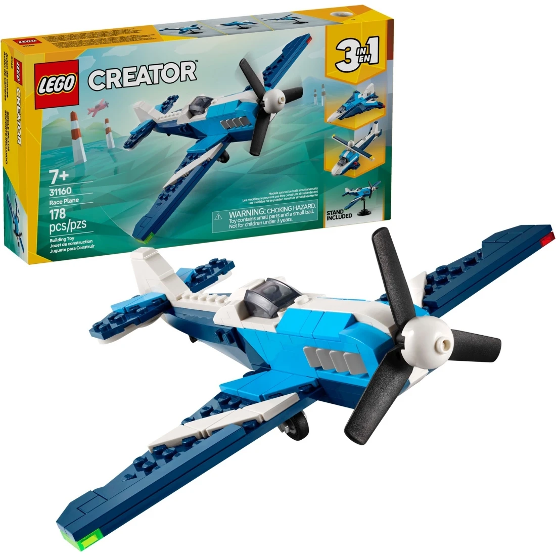 Lego 樂高 Creator 創意大師 31160 飛行器：競技飛機