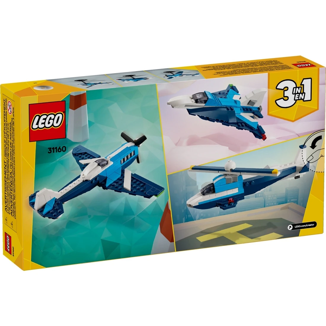 Lego 樂高 Creator 創意大師 31160 飛行器：競技飛機