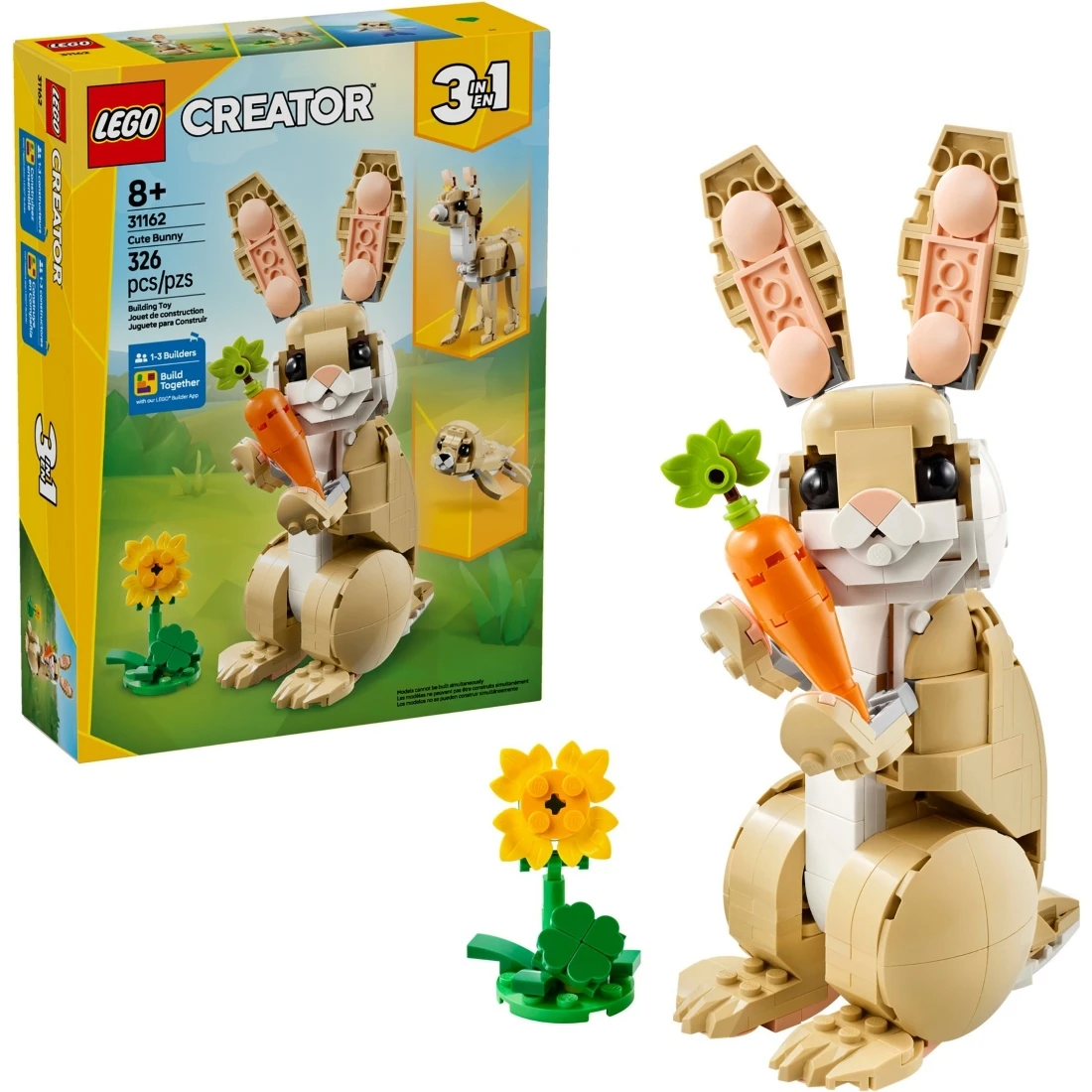 Lego 樂高 Creator 創意大師 31162  可愛兔子