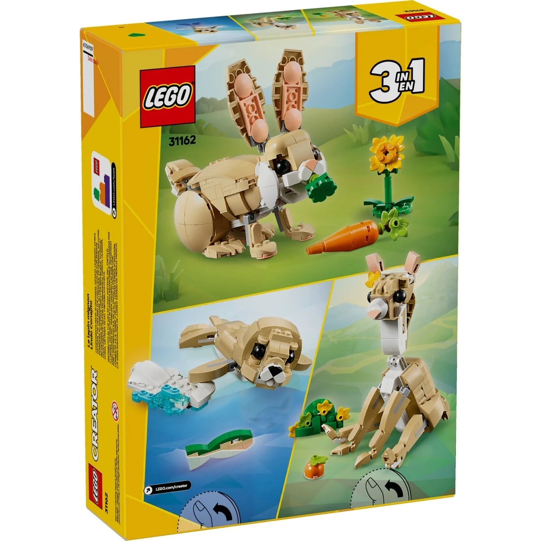 Lego 樂高 Creator 創意大師 31162  可愛兔子