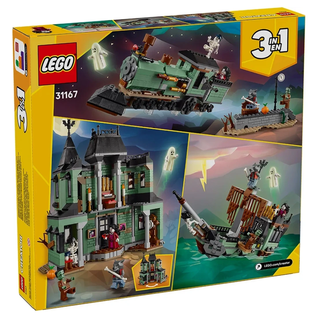 Lego 樂高 Creator 創意大師 31167 鬧鬼豪宅