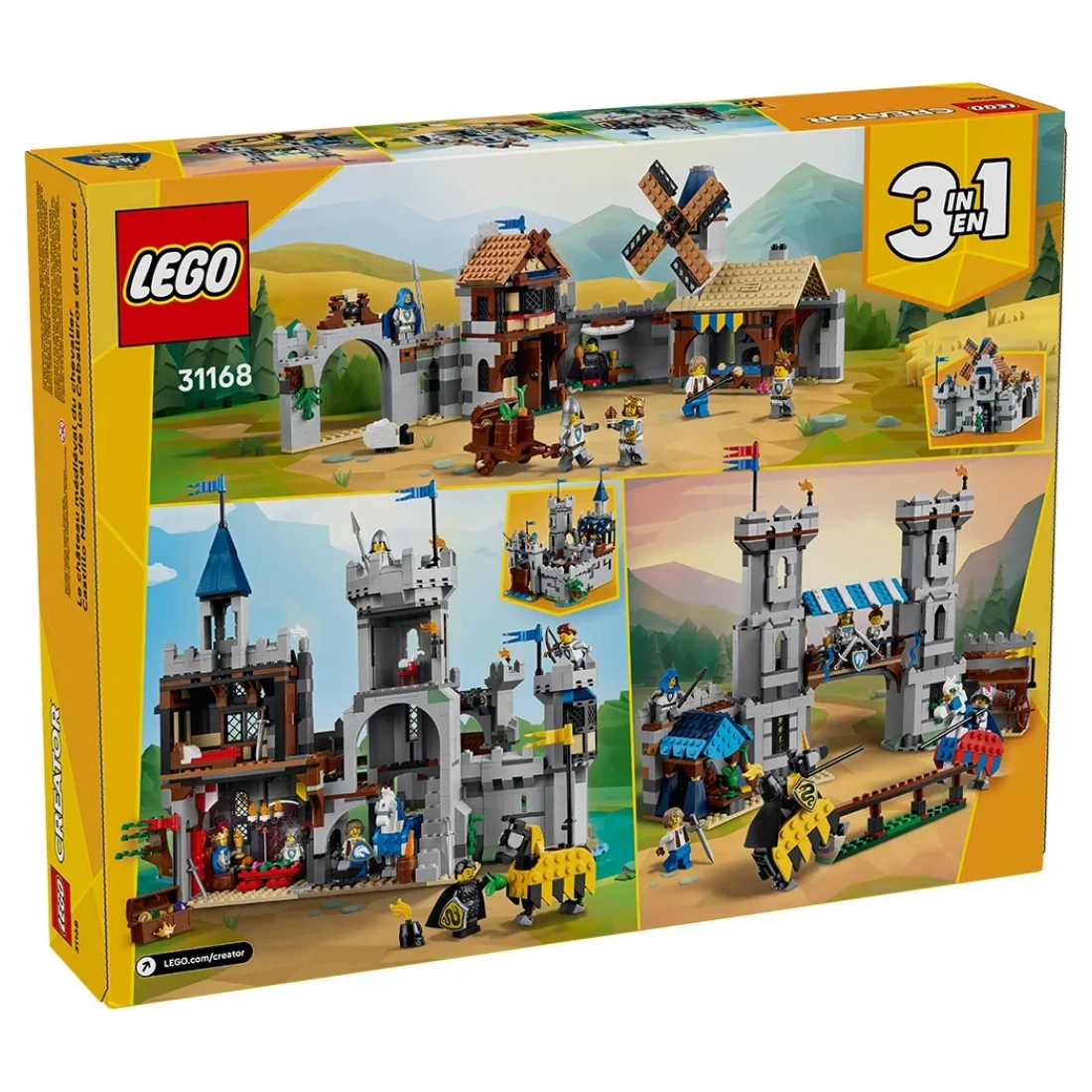 Lego 樂高 Creator 創意大師 31168 中世紀騎士城堡