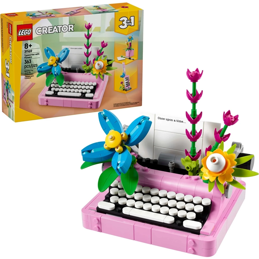 Lego 樂高 Creator 創意大師 31169 花飾打字機