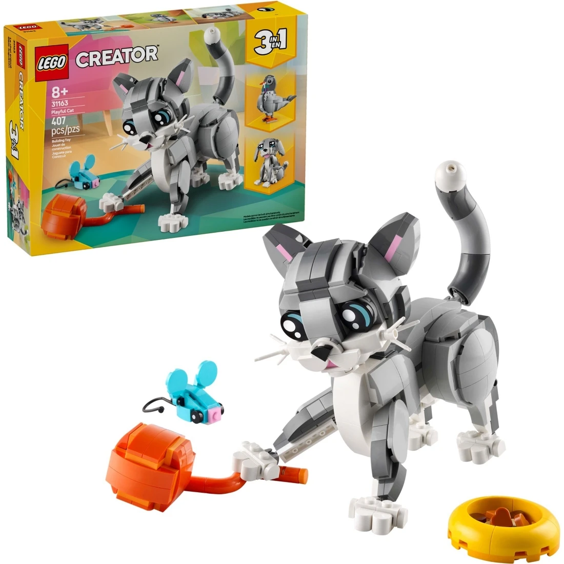 Lego 樂高 Creator 創意大師 31163   頑皮貓咪