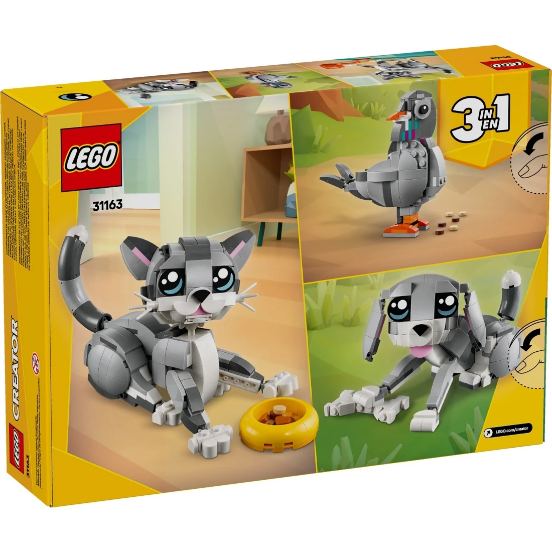 Lego 樂高 Creator 創意大師 31163   頑皮貓咪