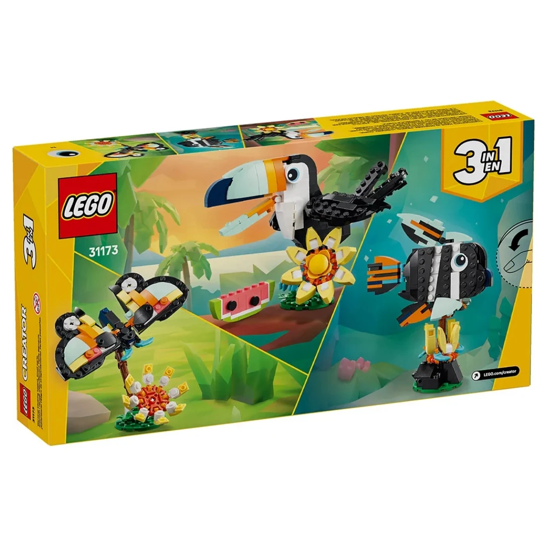 Lego 樂高 Creator 創意大師 31173 野生動物 熱帶巨嘴鳥