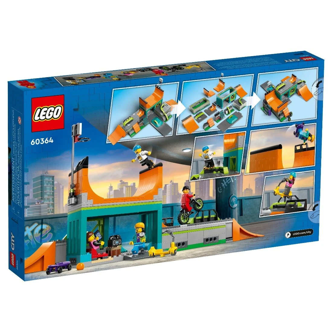 Lego 樂高 City城市 60364 街頭滑板公園