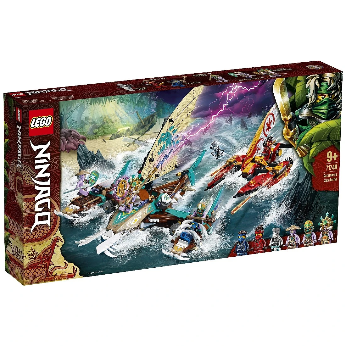 Lego 樂高 Ninjago 忍者 71748 雙體船海上大戰