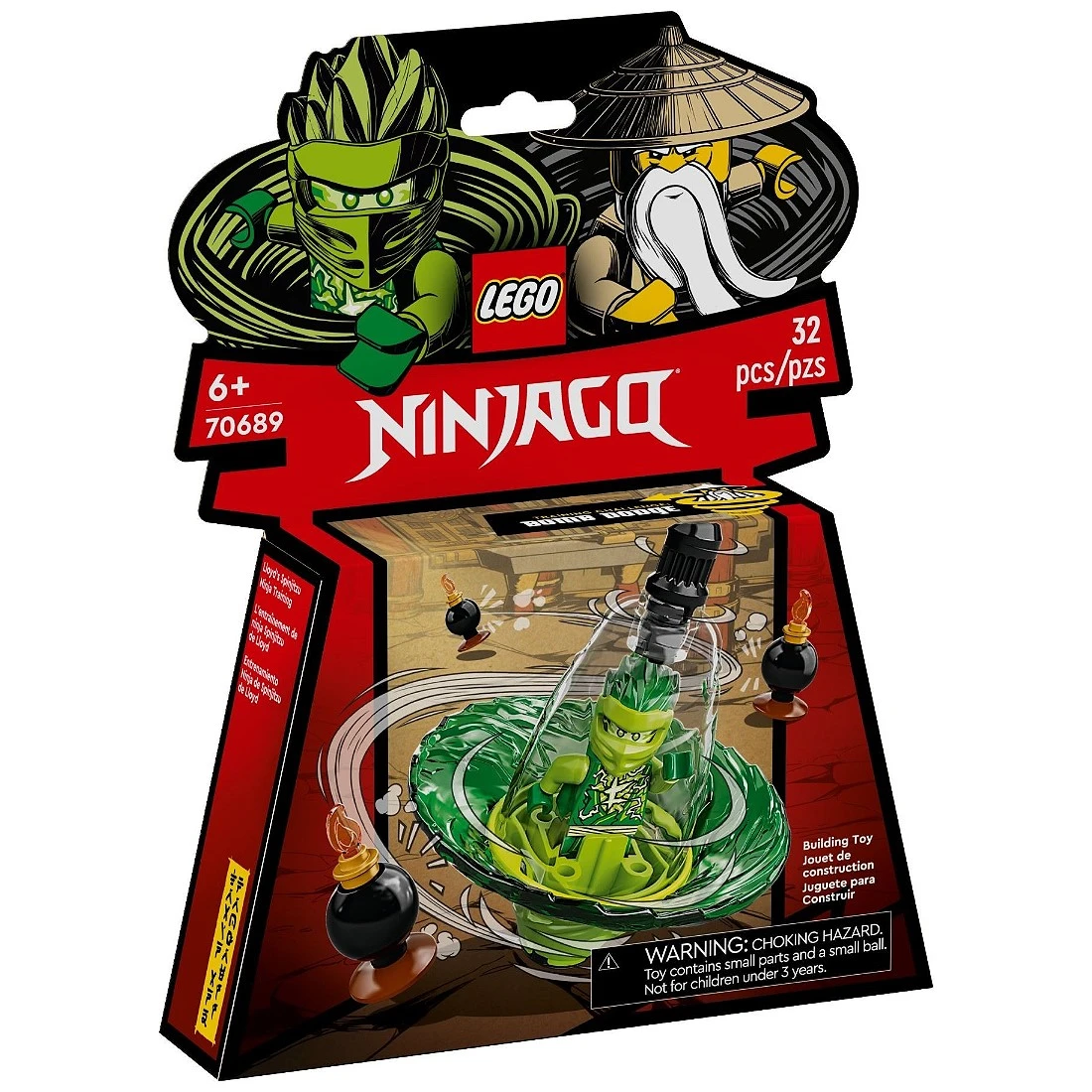 Lego 樂高 Ninjago 忍者 70689 旋風忍術極速陀螺 勞埃德