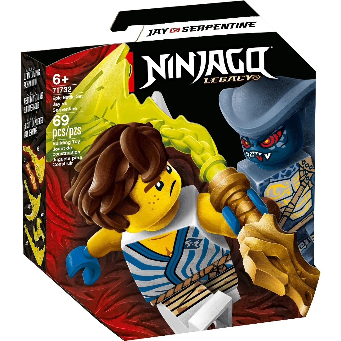 Lego 樂高 Ninjago 忍者 71732 終極決戰組 阿光對決蛇族