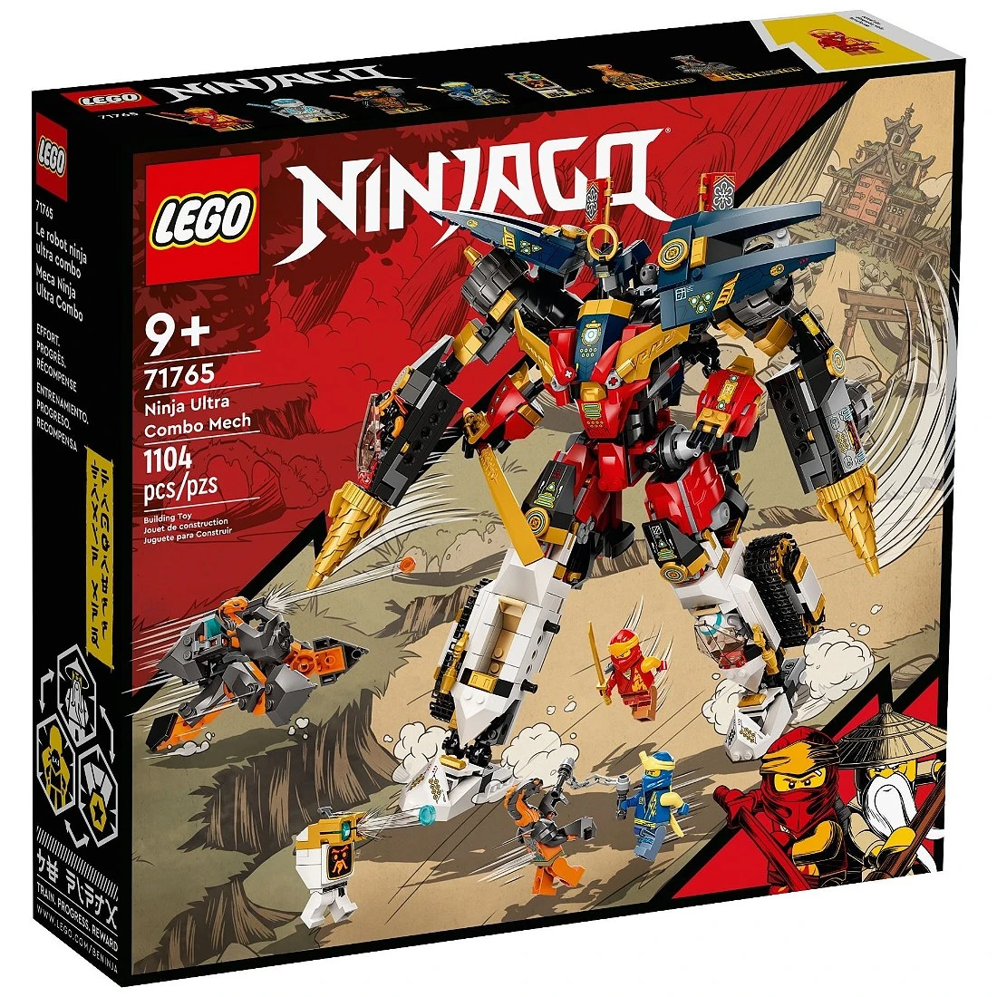 Lego 樂高 Ninjago 忍者 71765 忍者終極合體機械人