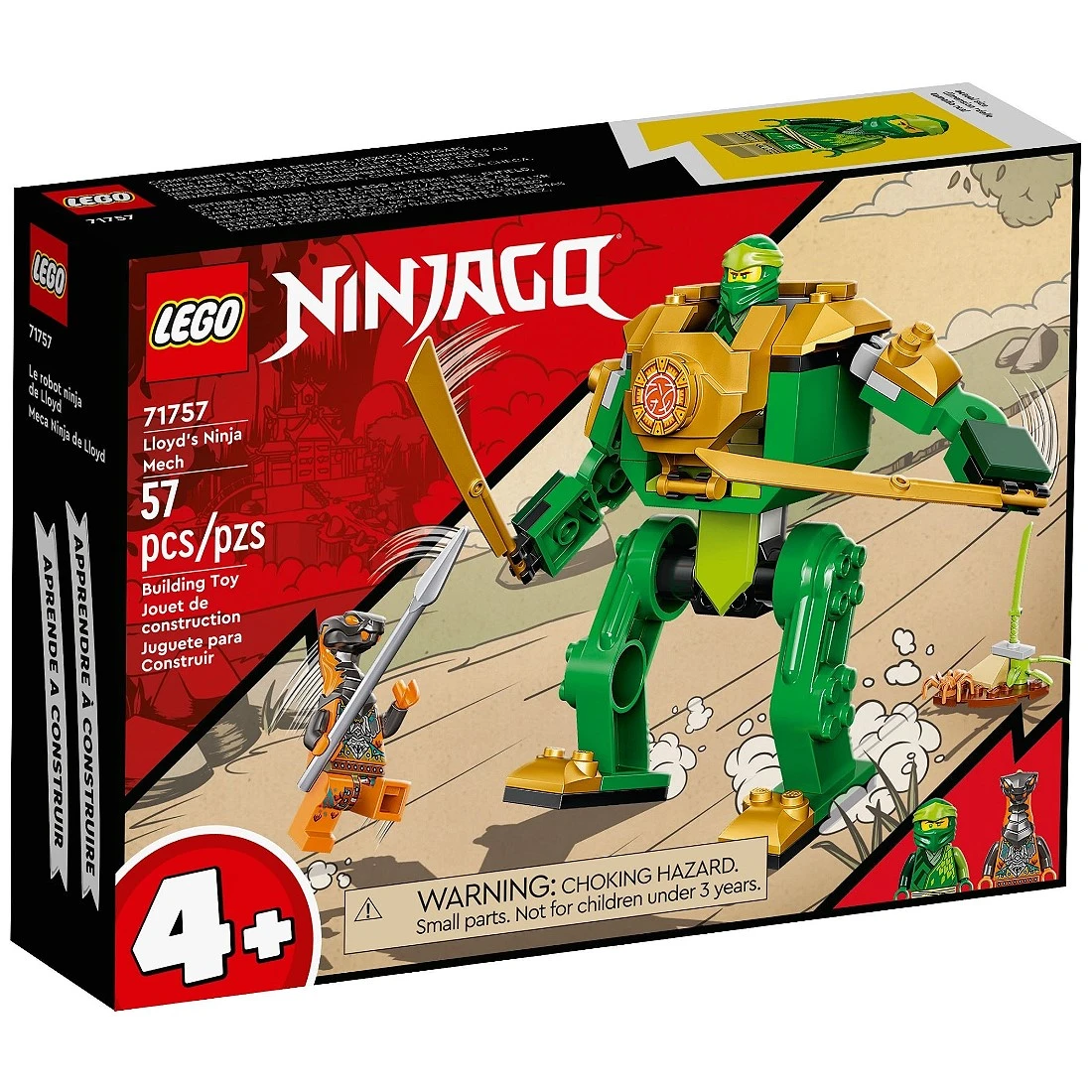 Lego 樂高 Ninjago 忍者 71757 勞埃德的忍者機械人