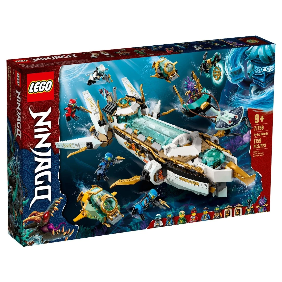Lego 樂高 Ninjago 忍者 71756 水力使命號