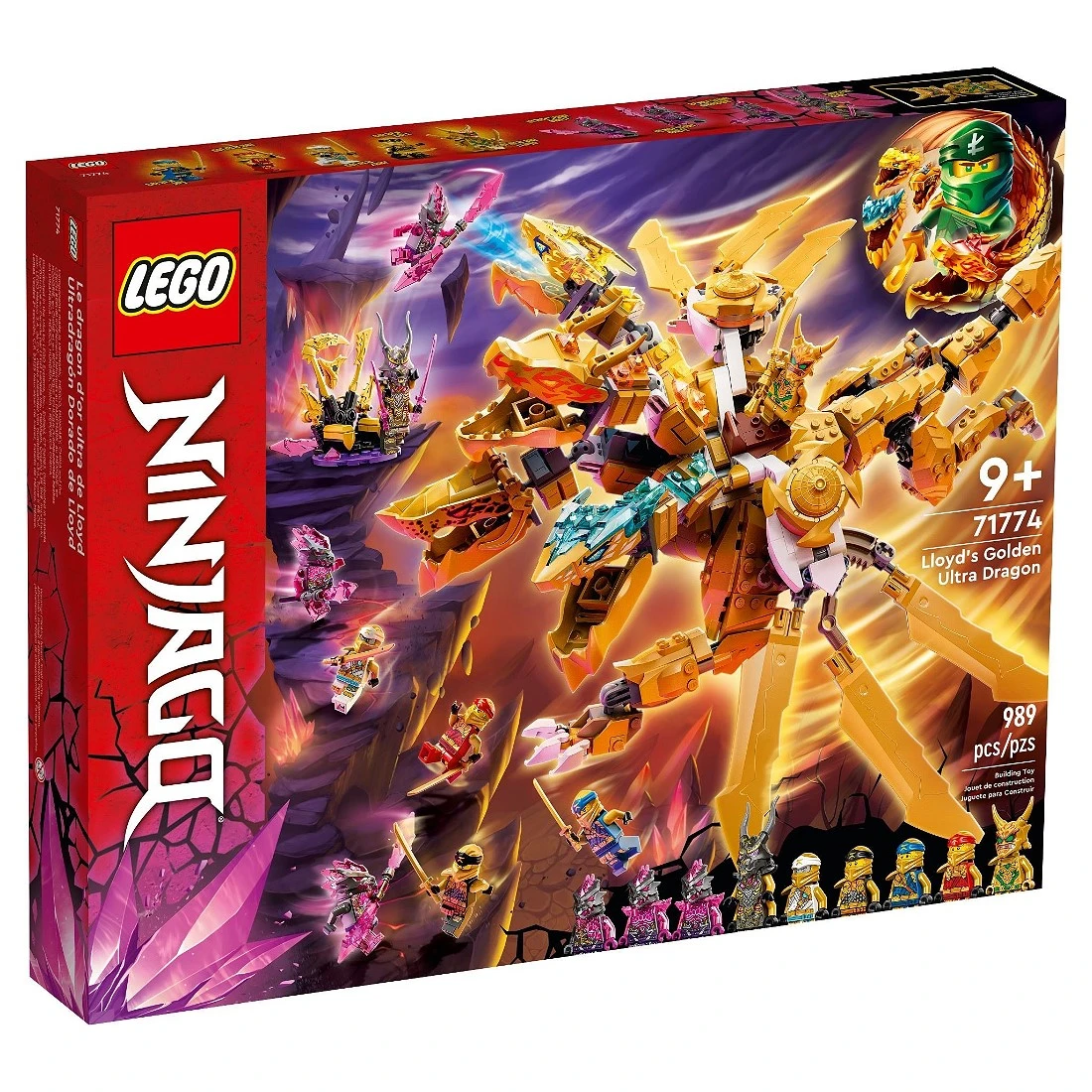 Lego 樂高 Ninjago 忍者 71774 勞埃德的黃金超級巨龍