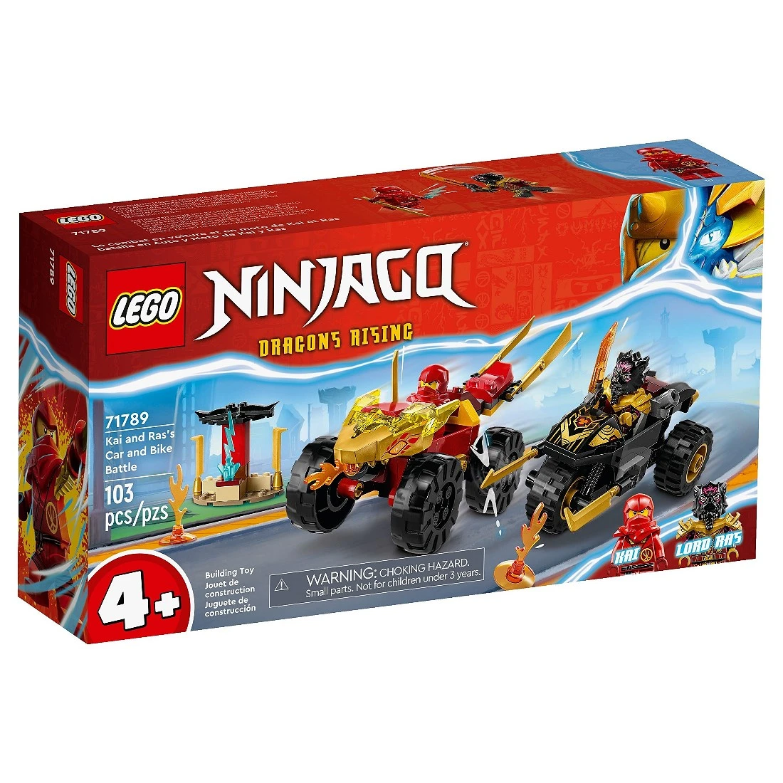Lego 樂高 Ninjago 忍者 71789  赤地與拉斯的終極對決