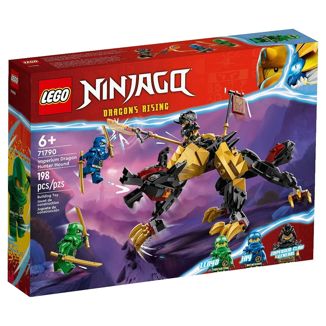 Lego 樂高 Ninjago 忍者 71790  帝國屠龍獵人獵犬