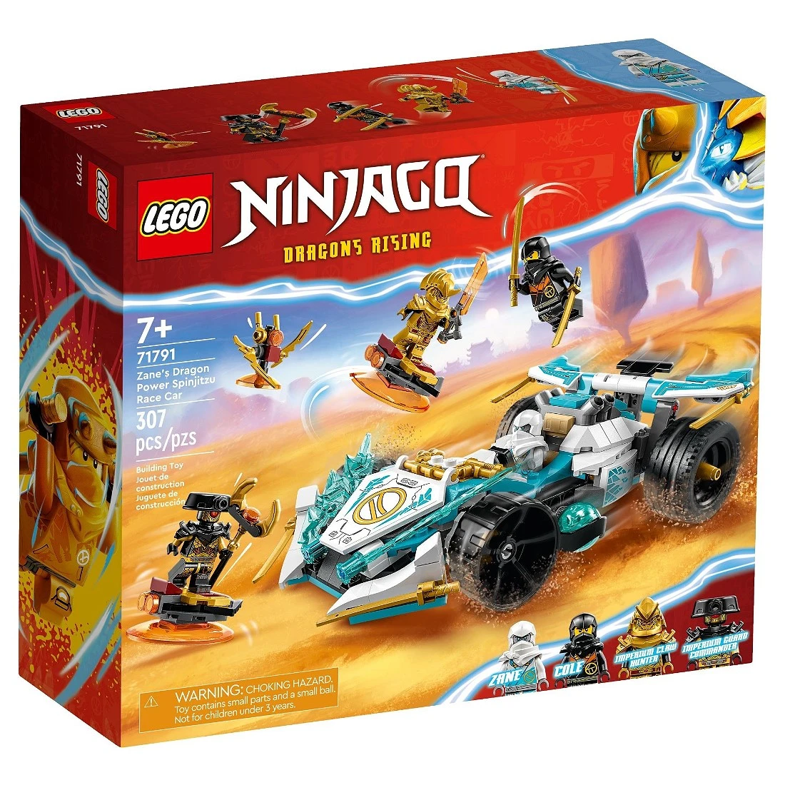 Lego 樂高 Ninjago 忍者 71791 冰忍的龍威旋風忍術賽車