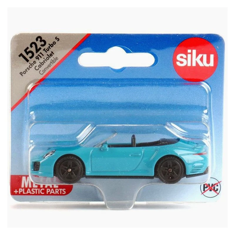 Siku 1523 保時捷 911 Turbo 敞篷跑車