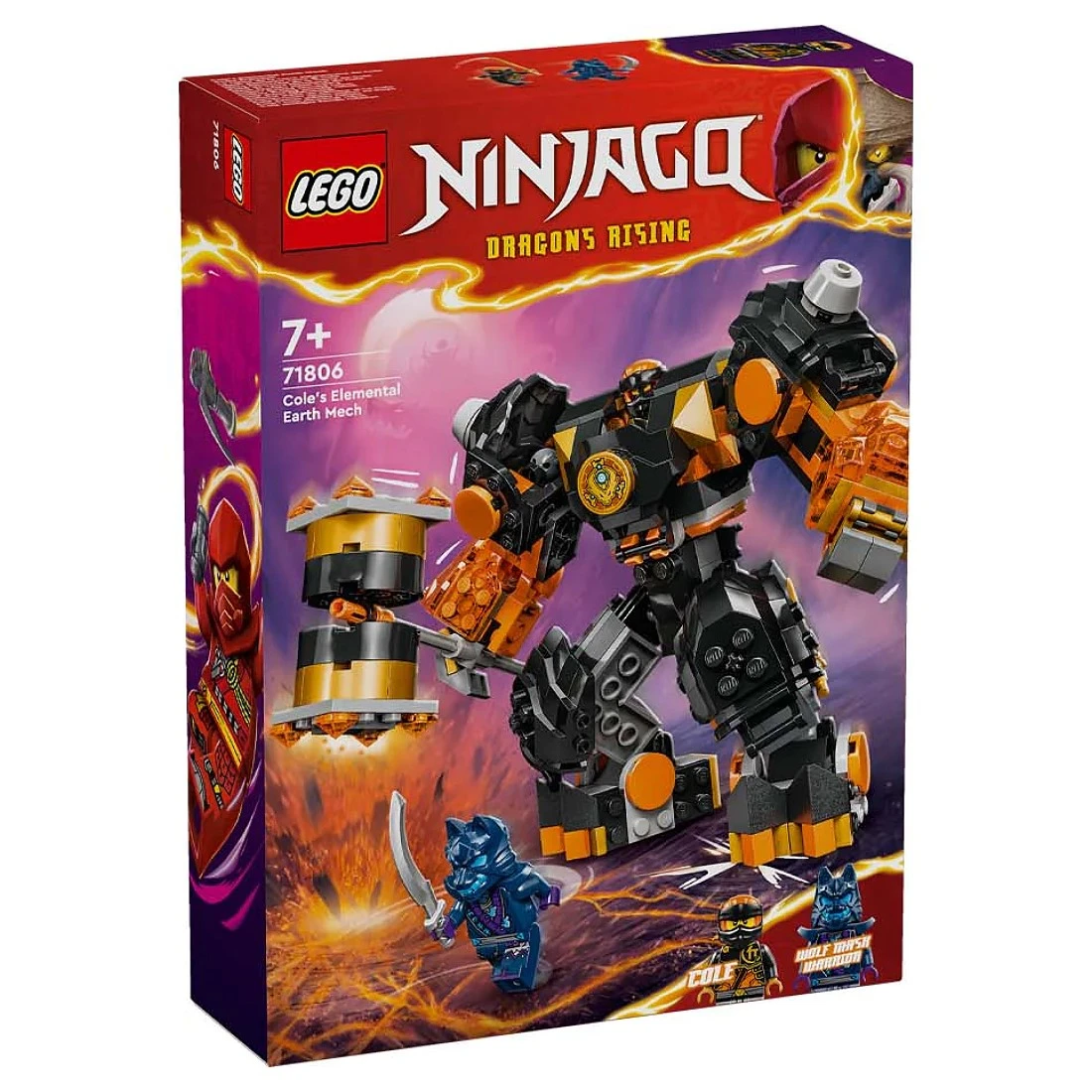 Lego 樂高 Ninjago 忍者 71806 阿剛的土元素機械人