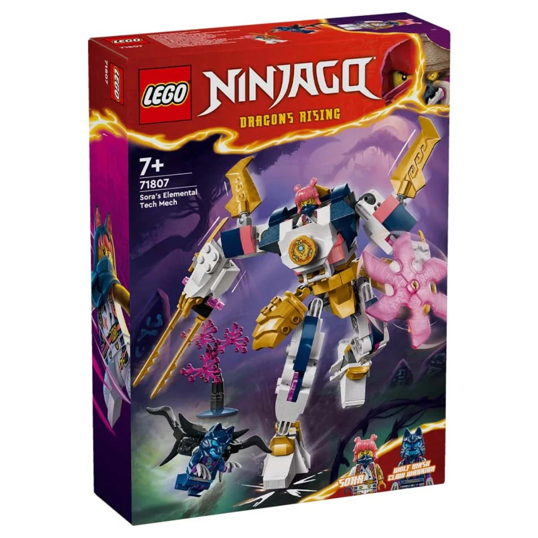 Lego 樂高 Ninjago 忍者 71807 索拉的科技元素機器人