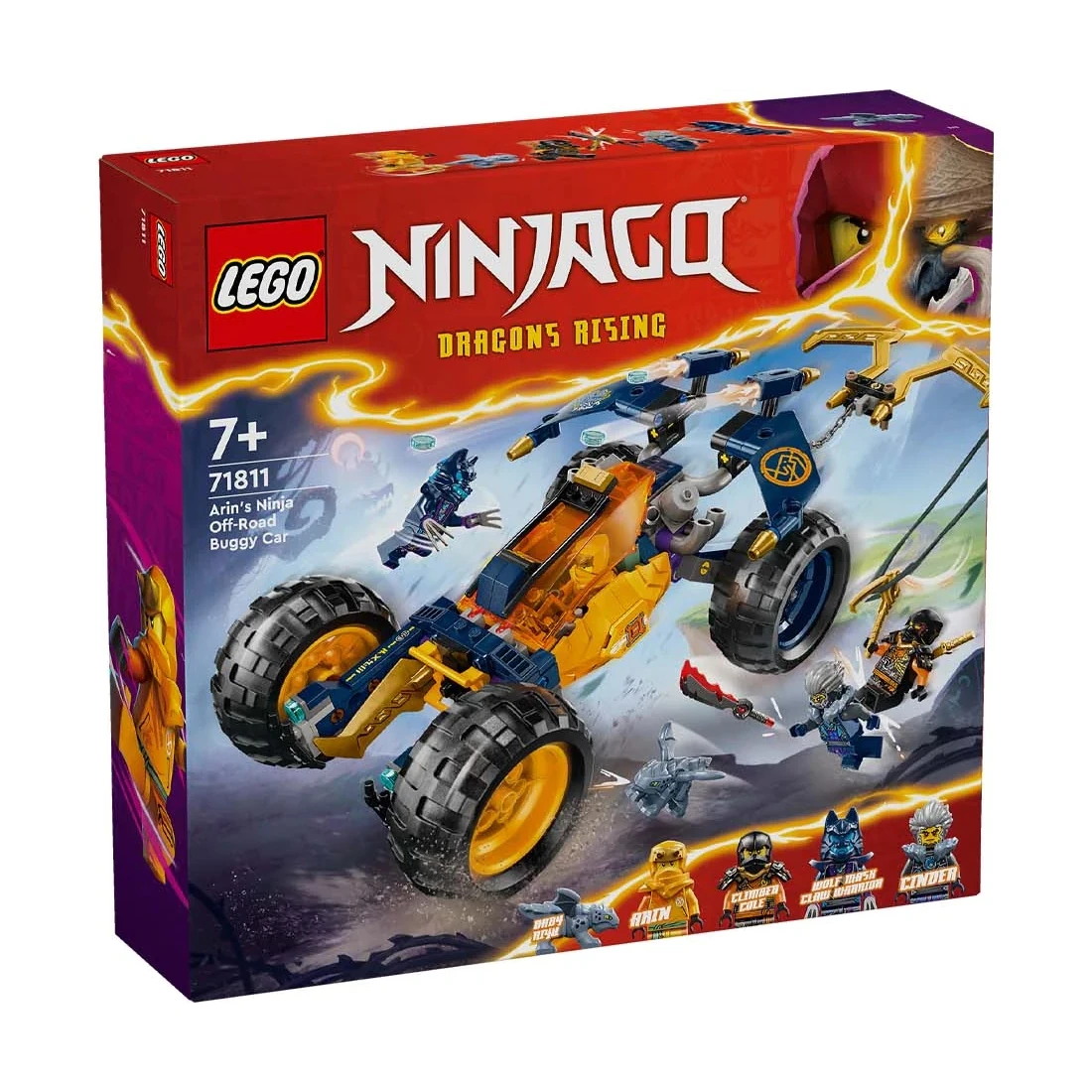 Lego 樂高 Ninjago 忍者 71811 亞林的忍者越野車